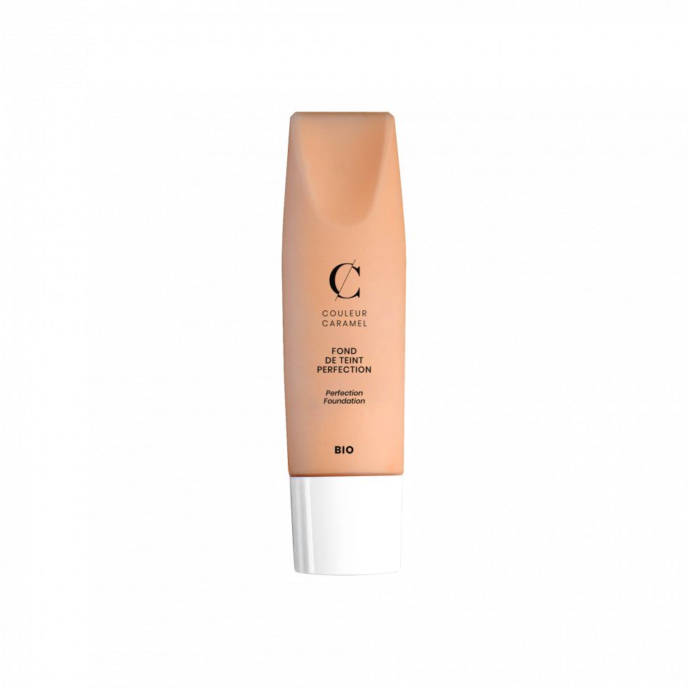 Fond De Teint Couleur Caramel Perfection 35 Bio - Teinte Beige Hâlé - Couvrance Naturelle - Neuf